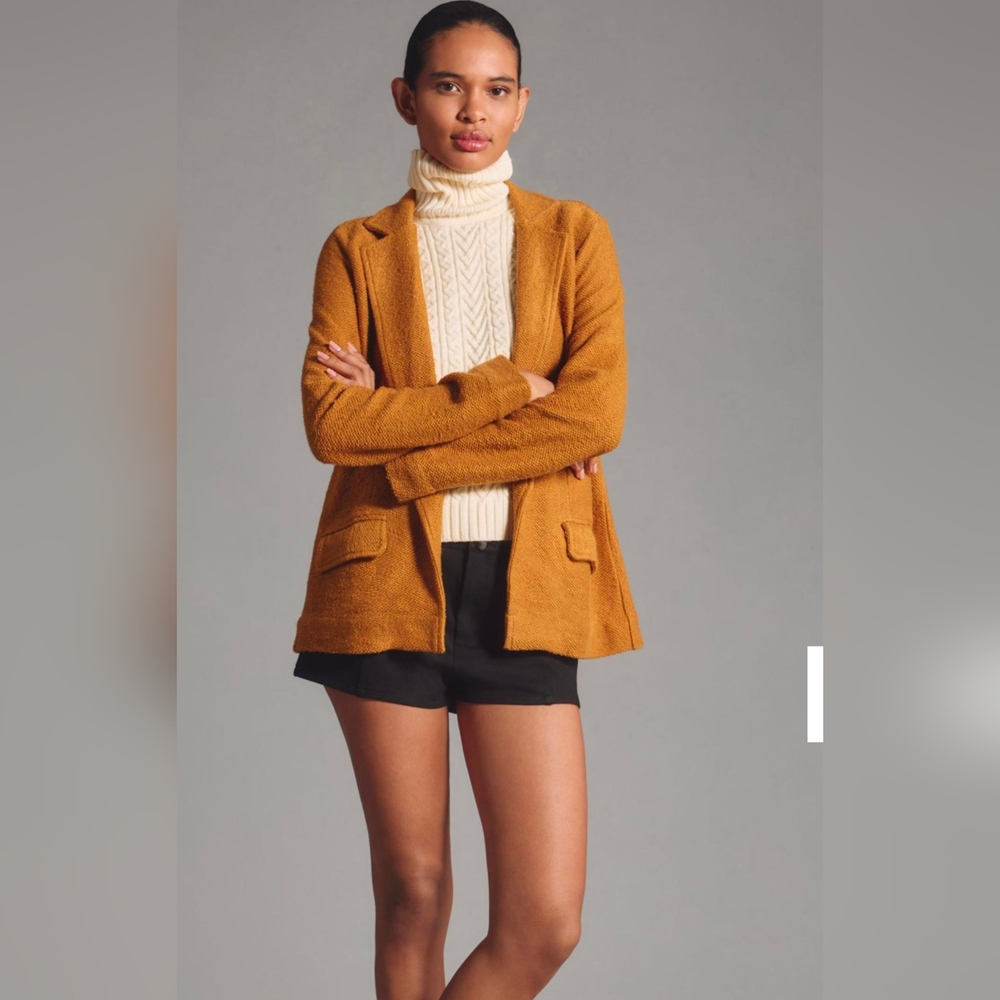 NWT Maeve | Anthropologie Textured Knit Blazer